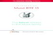 Muse BTE 13 Professional Brochure - Starkey for Hearing ... · features of Muse, the BTE 13 comes with 70dB of gain, a size 13 battery, a rocker switch for easy access to volume and