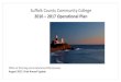 2016 2017 Operational Plan - Suffolk County Community College · Suffolk County Community College 2016-2017 Operational Plan - page 5 August 2017, Final Annual Update Middle States