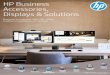 Business Accessories, Displays and Solutions · 2 HP Business Accessories, Displays & Solutions Introduction Ecosystem guide Accessories Displays, Graphic Adapters With the endless