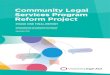 Community Legal Services Program Reform Project CLCs generally (through core funding from government)
