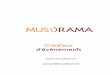 contact@musidramaSa double formation musicale et théâtrale lui permet de mettre en scène des opéras (Tosca, Orphée et Eurydice, Paillasse ) des spectacles musicaux (Contes sans