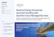 Neptune Energy streamlines Services document ... - OpenText€¦ · • OpenText Cloud Managed Services Results. Neptune Energy streamlines document handling with OpenText Cloud Managed