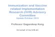 Immunization and Vaccine related Implementation Research … · Sept 2015– Sept 2015– Apr 2016 IVIR-AC: IVIR-AC: research questions systematized and prioritized Study protocols