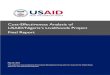 Cost-Effectiveness Analysis of USAID/Nigeria’s …Cost-Effectiveness Analysis of USAID/Nigeria’s Livelihoods Project Final Report May 30, 2018 This publication was produced by