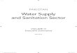 Water Supply and Sanitation Sectorc)-Pakistan Summary-V… · permission may be a violation of applicable law. ... Water Supply, Agriculture, ... Kingdom and Seema Manghee with substantive
