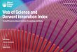 Web of Science and Derwent Innovation Index€¦ · •International Patent Codes and our own Derwent Codes •full Patent Application details. 8 Searching ... •patents cited by