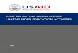COST REPORTING GUIDANCE FOR USAID-FUNDED ......guidance illustrates how cost analysis questions help determine which sub-categories are needed to answer specific policy or research