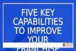 Five key capabilities to improve your franchise customer service experience