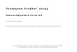 Proteome Profiler TM Array · 2015. 6. 26. · Mouse Adipokine Array Kit Proteome Profiler TM Array This package insert must be read in its entirety before using this product. For