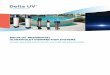 DELTA UV RESIDENTIAL ULTRAVIOLET DISINFECTION SYSTEMS€¦ · Plumbing Options 2” union and 3/4 barbed DELTA UV® SYSTEMS FOR POND & WATER FEATURES INTRODUCING THE EP SERIES Delta