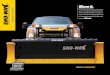 SNOW PLOWS - Amazon Web Services€¦ · SNOW PLOWS We live these words with every plow product that we design. So we design the products to just move more snow. Sno-Way understands
