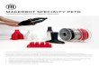 MAKERBOT SPECIALTY PETG€¦ · and agility that can withstand industrial applications including functional prototypes, jigs and fixtures, ... Moisture Resistance (ISO 62) 1104 ppm
