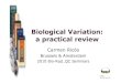 Biological Variation: a practical review · 1. PAPERS SEARCH: BIOS, CURRENT CONTENTS, EMBASE, MEDLINE, PUBMED 2. CLASSIFICATION of the information obtained -BV components CV W, CV