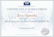 This is to certify that Eva Guerda - WordPress.com...CERTIFICATE of ACHIEVEMENT This is to certify that Eva Guerda has completed the course Basic Security In The Field II (BSITF II)