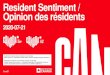 Resident Sentiment / Opinion des résidents · Resident Sentiment / Opinion des résidents 2020-07-21 Destination Canada provides permission to use this data. Please source as: “Destination