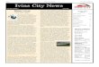 Page IVINS CITY NEWS VOLUME 18 ISSUE 6 Ivins City News · 6/7/2018  · improvement. Efforts on both our parts have ... Ivins City is embarking on a significant water project to provide