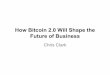 Future of Business How Bitcoin 2.0 Will Shape thedfcd.net/articles/bitcoin2.0.pdf · 2015. 8. 16. · Why Bitcoin is such a big deal 1. Bitcoin is the first electronic method of settling