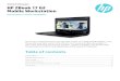 Technical white paper HP ZBook 17 G2 Mobile Workstation · Technical white paper HP ZBook 17 G2 Mobile orkstation Aspect ratio The proportional relationship between an image’s width