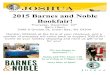 2015 Barnes and Noble Bookfair Flyer - joshua4justice.org€¦ · 2015 Barnes and Noble Bookfair! Thursday, December 10th 9am-10pm 2498 S Oneida St, Green Bay, WI 54304 Mention JOSHUA