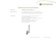 SPECIFICATION · The OMB.6912.03F21 is a 4G fiberglass omnidirectional outdoor antenna, operating in the worldwide 4G 698-960 and 1710-2700MHz bands and has 4.5 dBi maximum gain