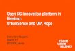 Open 5G innovation platform in Helsinki: UrbanSense and ...Helsinki ajassa Helsinki in time - Teatime Research Oy Concept - A mobile app that lets a user explore Helsinki historical