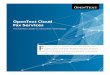 OpenText Cloud Fax Services - axient.com.au · speedy payback n Dispersed and redundant data centers for business continuity n Sophisticated fax network keeps pace with latest cloud