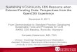Sustaining a Community CDS Resource when External Funding ... · Sustainable Tools and Processes for CDS . AHRQ CDS Meeting, Rockville, Maryland . Kensaku Kawamoto, MD, PhD ... collaborate