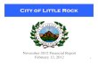 City of Little Rockuserfiles/editor/docs/... · 3 $0 $20,000,000 $40,000,000 $60,000,000 $80,000,000 $100,000,000 $120,000,000 $140,000,000 $160,000,000 jan feb mar apr may jun jul