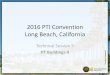 2016 PTI Convention Long Beach, California · AISC Code of Standard Practice –2010 # 3.1.2 - 2010 AISC Code of Standard Practice (COSP, AISC 303-10) Delegate connection design to