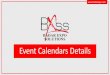 Event Calendars Details - Badar Expobadarexpo.com/download/event_calendar.pdf · 2nd Steering Committee Meeting IDEAS 2018 The International Defence Exhibition and Seminar (IDEAS)
