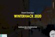 Event Overview WINTERHACK 2020 · PDF file 2 days ago · • Empathize, Define, Design, Create, Test, Presentation • How to create and use empathy map, customer journey map, business