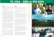 TE AWA - BRIAN WILSON - Hatuma · PDF file TE AWA - BRIAN WILSON \^: in tTie early years, Co1in Wilson was a firm believer in lime. Like many farmers of that time, lie used to make
