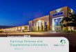Earnings Release and Supplemental Information€¦ · Prologis completed more than $1.7 billion of capital markets activity in the quarter, including the preÀ]}µ oÇvv}µv ] µv