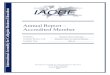 Annual Report – Accredited Member Collegiate · IACBE Annual Report: 2012-13 Page 1 IACBE ANNUAL REPORT For Academic Year: ... AY 2012-2013 are included in the appendix of this