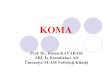 KOMA - gunceltipdernegi.orggunceltipdernegi.org/pdf/124-sunum/2-11-2019/10.10... · Metabolik koma Hepatik koma - Kronik KC yetersizliklerinde komaya gidie predispozisyon yaratan