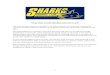 WELCOME TO THE SHARKS AQUATIC CLUB! · WELCOME TO THE SHARKS AQUATIC CLUB! This team handbook has been compiled for one major purpose: to provide team members the opportunity to gain