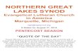 NORTHERN GREAT LAKES SYNOD 8/29/2014 ¢  NORTHERN GREAT LAKES SYNOD! Evangelical Lutheran Church in America!