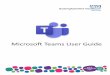 Microsoft Teams User Guide - buckshealthcare.nhs.uk · Lastly, for anyone who is home working using the Trust Remote Desktop or Virtual Desktop solution, it is important that you