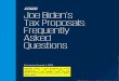 Joe Biden’s Tax Proposals: Frequently Asked Questions · Presumptive Democratic nominee Biden has not yet released an official tax plan that includes all of his federal tax proposals