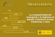 La competitividad del transporte y la logística en España ...observatoriotransporte.fomento.es/NR/rdonlyres/B3E3E447-111A-4C… · La competitividad del transporte y la logística