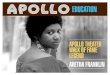 APOLLO THEATER WALK OF FAME LEGEND€¦ · Magazine. For Soul music legend Aretha Franklin, there is something more valuable than praise and popularity, something she has earned throughout