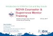 Introduction to STEM for Cub and Boy Scouts NOVA Counselor ... NOVA_Mentor_Counselor Training_STEM_Council tr · PDF file Introduction to STEM for Cub and Boy Scouts. Learning Objectives