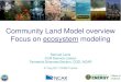 Community Land Model overview Focus on ecosystem modeling · Biogeochemical Cycles BVOC Dust Land Management Biogeophysics Beyond CLM4SP: Option CLM4CN Biogeochemical Cycles in the