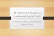 CDC Diabetes Self-Management Education and Support Toolkit · Diabetes Self-Management Education and Support (DSMES) Toolkit, Training and Technical Assistance •The goal of the