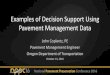 Examples of Decision Support Using Pavement …pavementvideo.s3.amazonaws.com/2016_NPPC/Track4/TRACK 4...$ / Lane Mile / Year Score $10,000 to $15,000