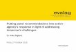 Putting panel recommendations into action - agency’s ......tomorrow’s challenges Dr. Anke Rigbers Porto, 2 nd October 2019. Contents I. evalag (and its history) ... HEIs (incl