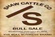 BULL SALE · 2018. 1. 26. · 12:00 p.m. — Sale Starts Immediately following the sale, please join us for Tri-Tips and Refreshments Please bring this catalog with you Sale Day!