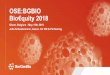 OSE:BGBIO Bio€quity 2018 · Diversified pipeline, lead drug is tested in several indications of high unmet medical need and large market ... Q1 update on bemcentinib’s global