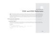 CSS1 and CSS2 Reference - htmlref.com · CSS1 and CSS2 Reference C ascading style sheets, covered in Chapters 10 and 11, offer a powerful new tool for Web page layout. When used properly,