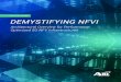 WHITE PAPER DEMYSTIFYING NFVI · This white paper opens this black box, demystifying NFV infrastructures for 5G technology decision makers, system architects and network managers,